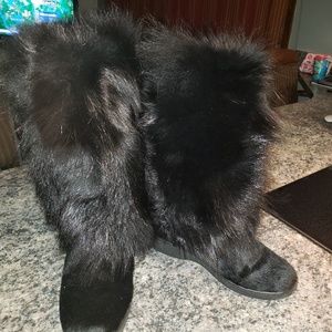 Pajar furry boots